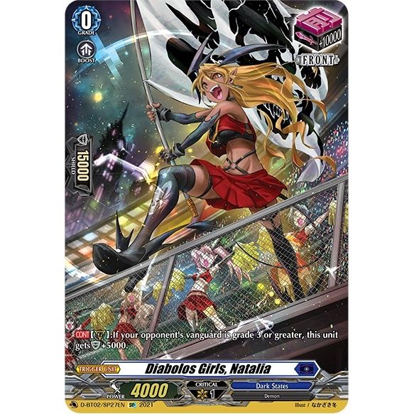 Image for Diabolos Girls, Natalia (SP) (D-BT02/SP27EN) (D-BT02) - Cardfight Vanguard
