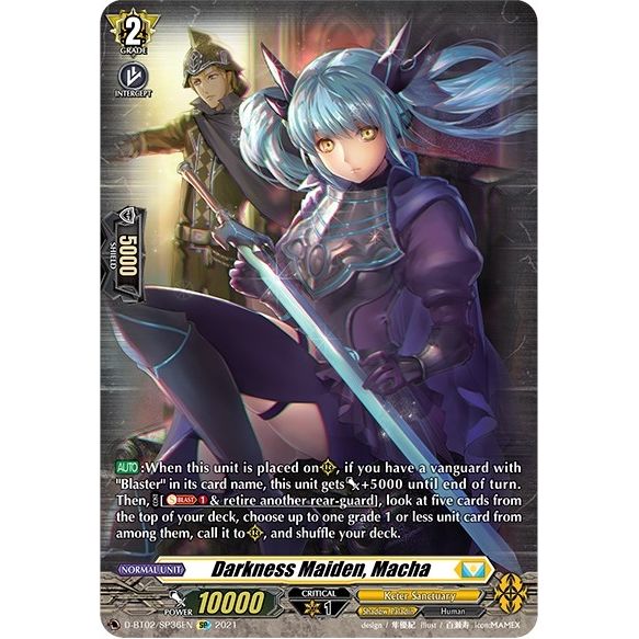 Image for Darkness Maiden, Macha (SP) (D-BT02/SP36EN) (D-BT02) - Cardfight Vanguard