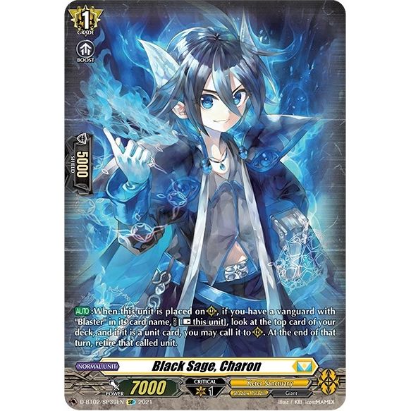 Image for Black Sage, Charon (SP) (D-BT02/SP39EN) (D-BT02) - Cardfight Vanguard