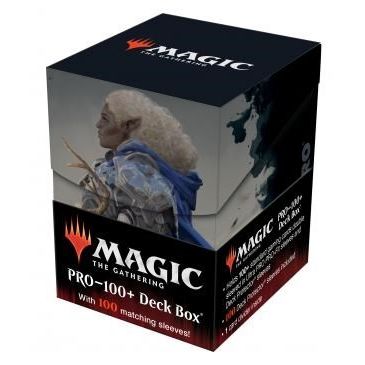 Image for Commander Adventures in the Forgotten Realms Galea, Kindler of Hope (V4) Sleeves & Deck Box Combo for Magic The Gathering - Deck Boxes