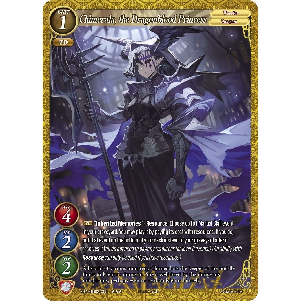 Image for Chimerala, the Dragonblood Princess (2021GB02-008) (GB02) - Gate Ruler