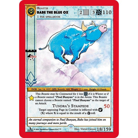 Image for Babe The Blue Ox (18) (CNFE) - MetaZoo