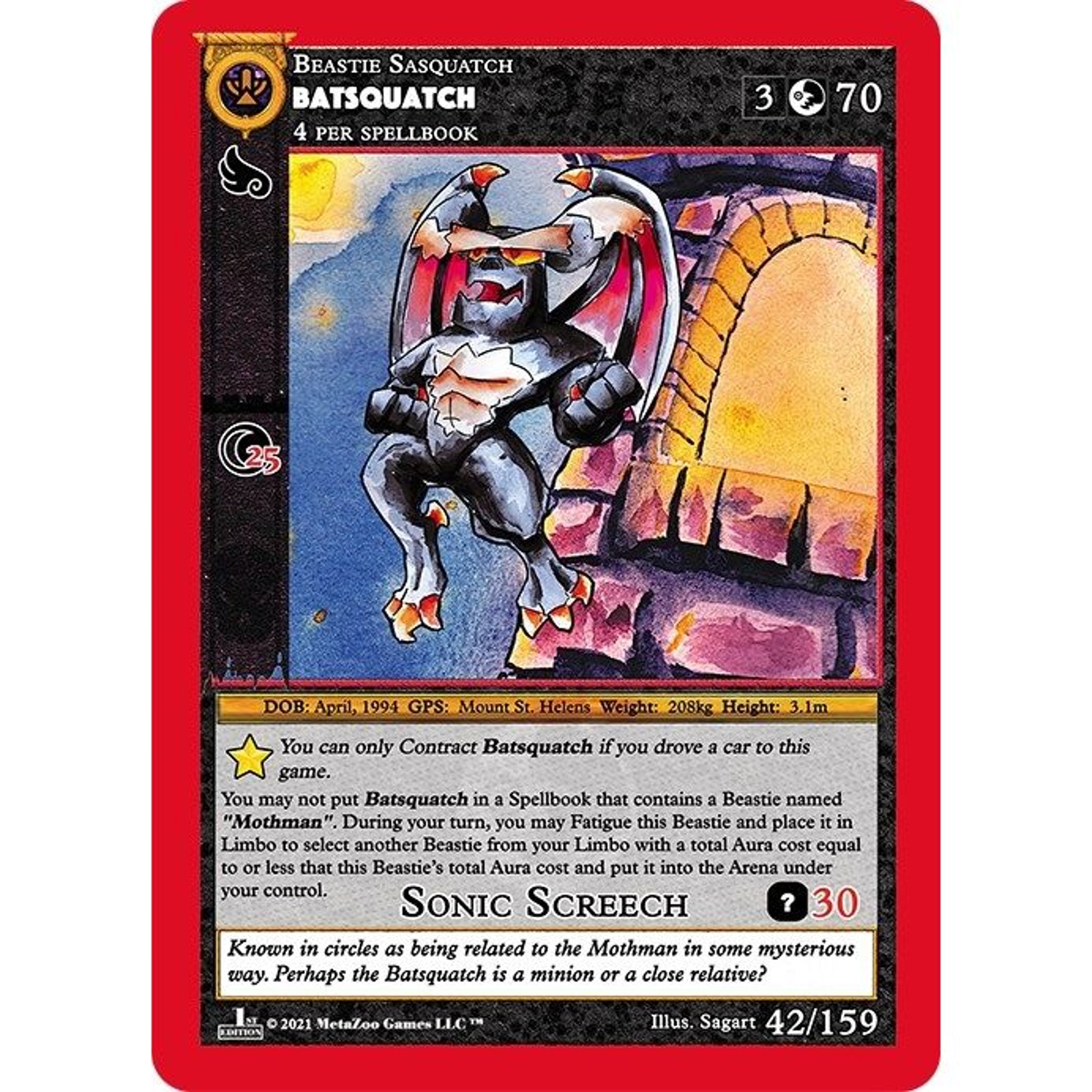 Image for Batsquatch (42) (CNFE) - MetaZoo