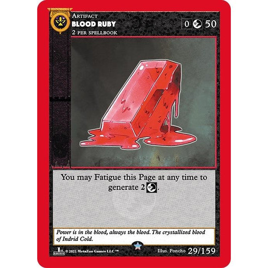 Image for Blood Ruby (29) (CNFE) - MetaZoo