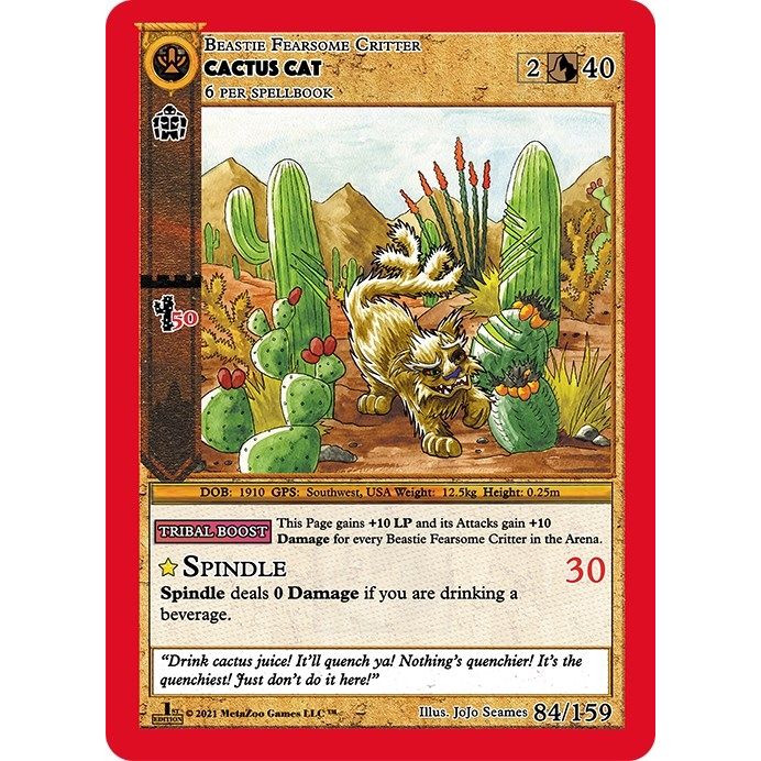 Image for Cactus Cat (84) (CNFE) - MetaZoo