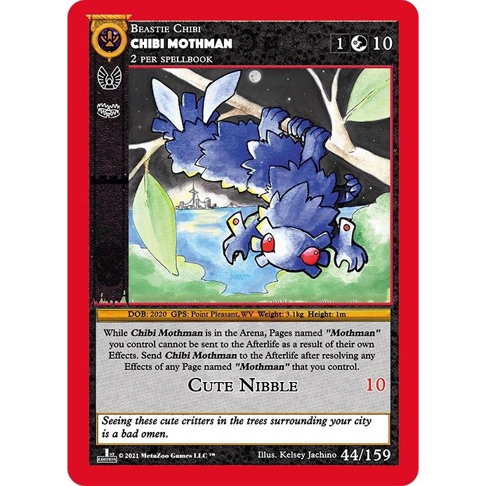 Image for Chibi Mothman (44) (CNFE) - MetaZoo