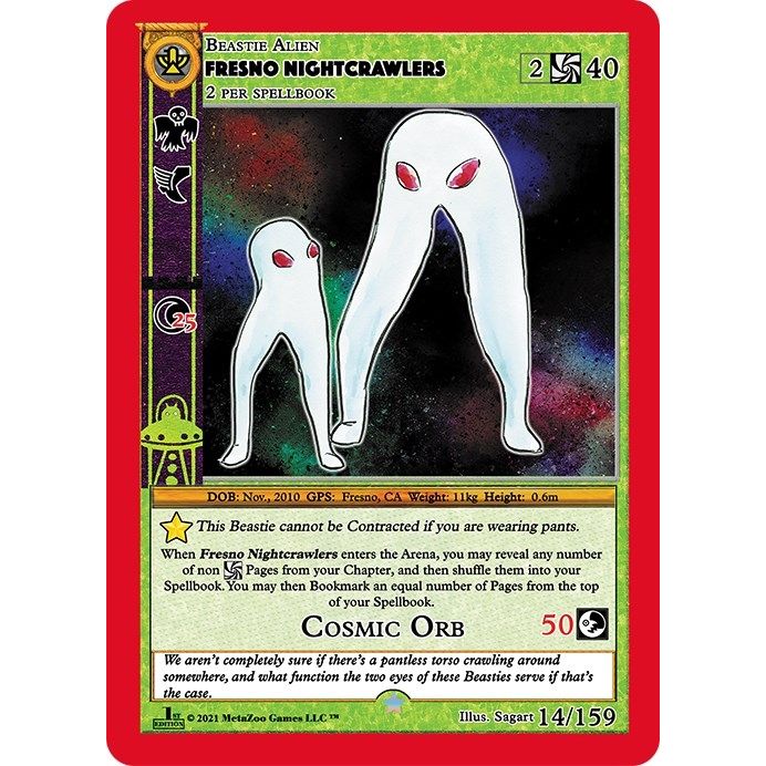 Image for Fresno Nightcrawlers (14) (CNFE) - MetaZoo