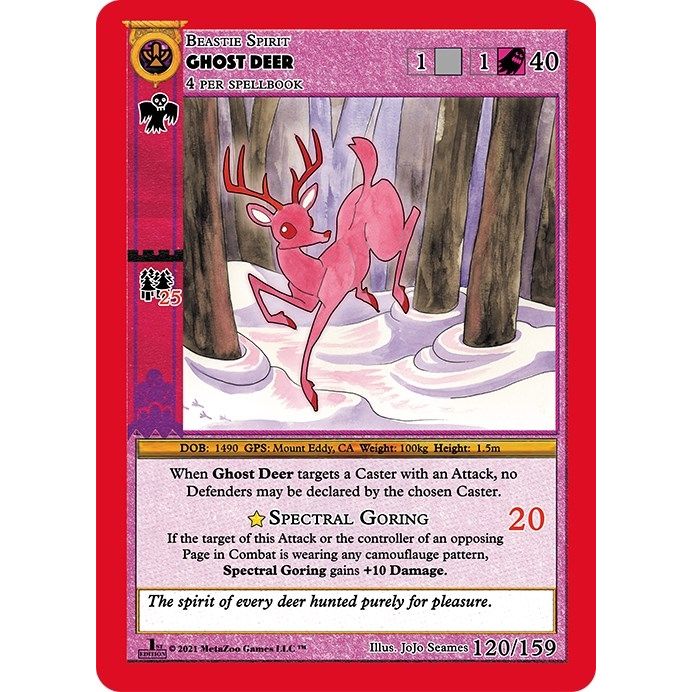 Image for Ghost Deer (120) (CNFE) - MetaZoo