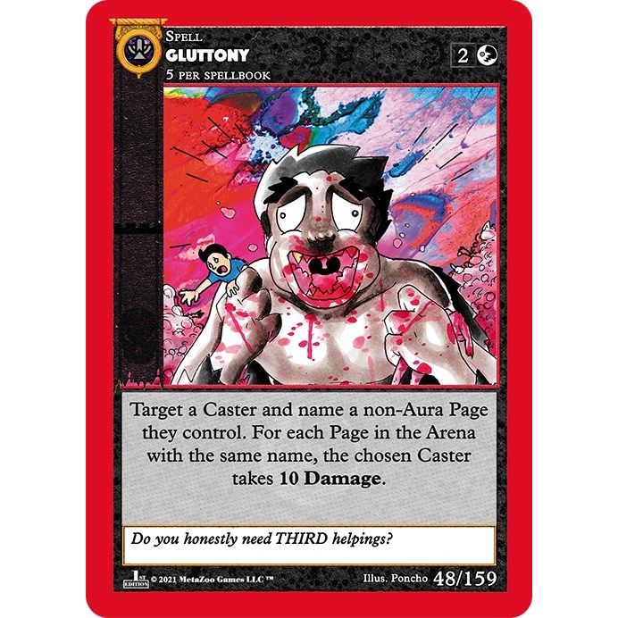 Image for Gluttony (48) (CNFE) - MetaZoo