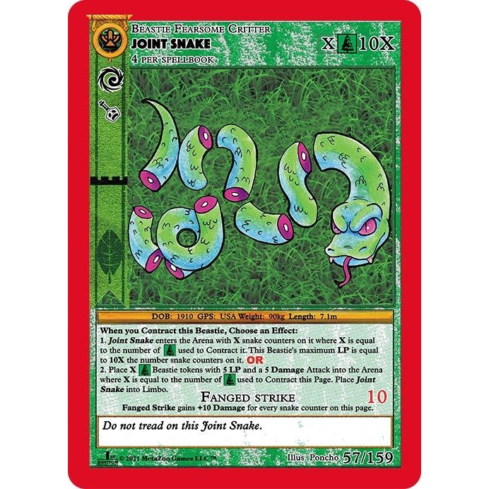 Image for Joint Snake (57) (CNFE) - MetaZoo