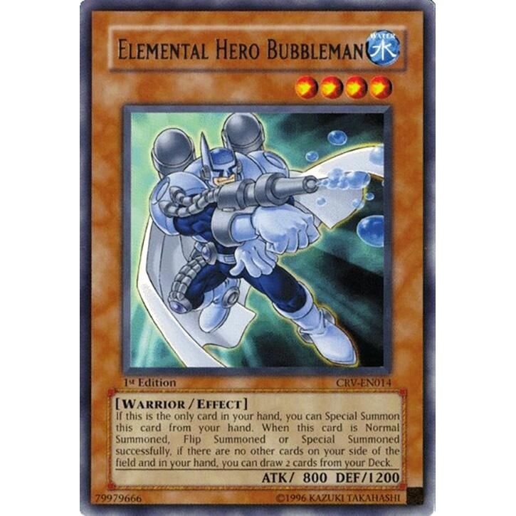 Image for Elemental Hero Bubbleman (CRV-EN014) (CRV) - YuGiOh
