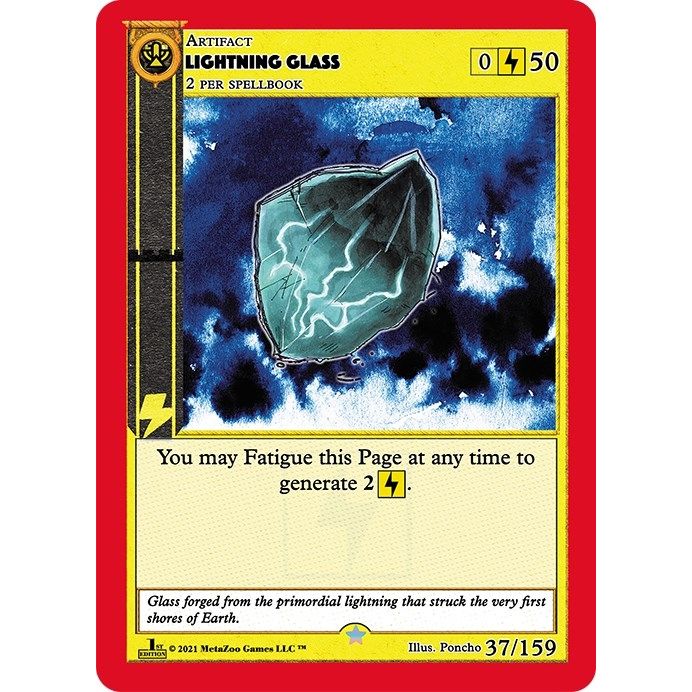 Image for Lightning Glass (37) (CNFE) - MetaZoo