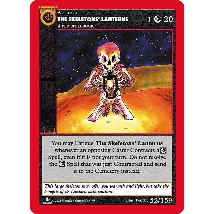 Image for The Skeletons' Lanterns (52) (CNFE) - MetaZoo