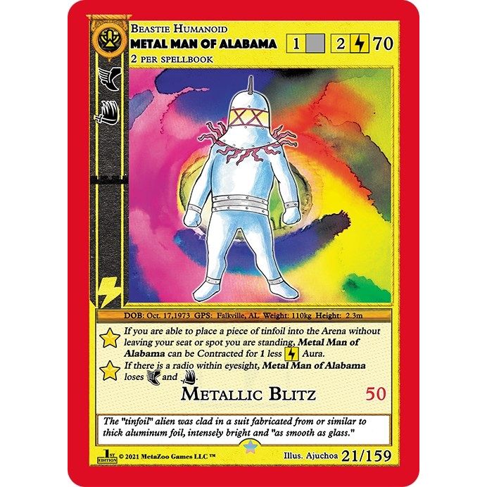 Image for Metal Man of Alabama (21) (CNFE) - MetaZoo