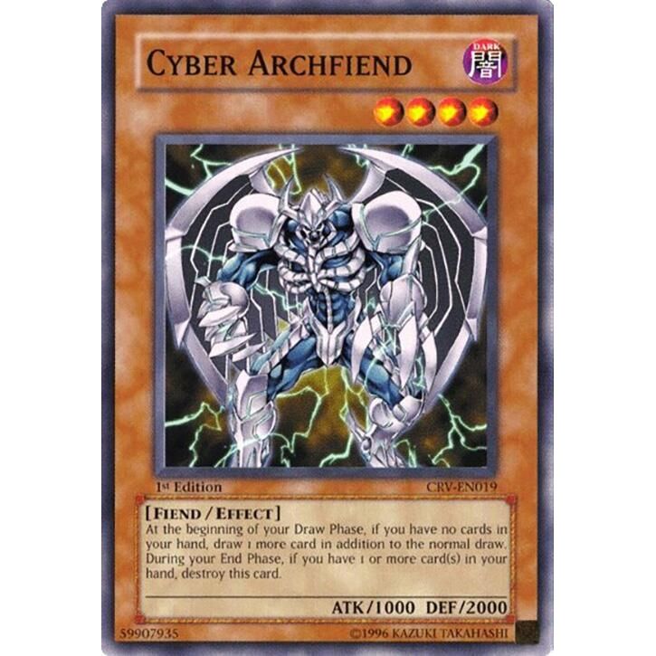 Image for Cyber Archfiend (CRV-EN019) (CRV) - YuGiOh