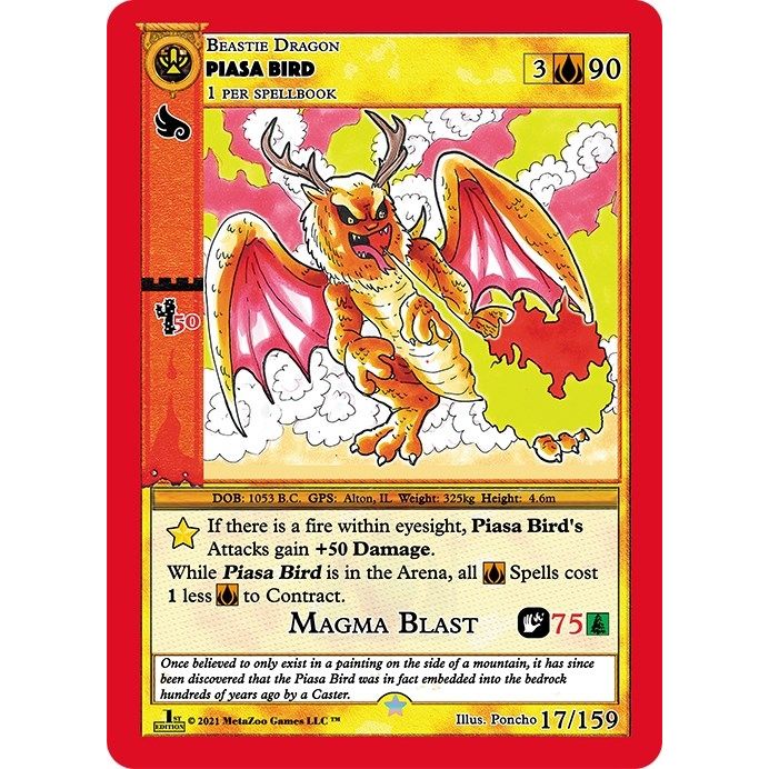 Image for Piasa Bird (17) (CNFE) - MetaZoo