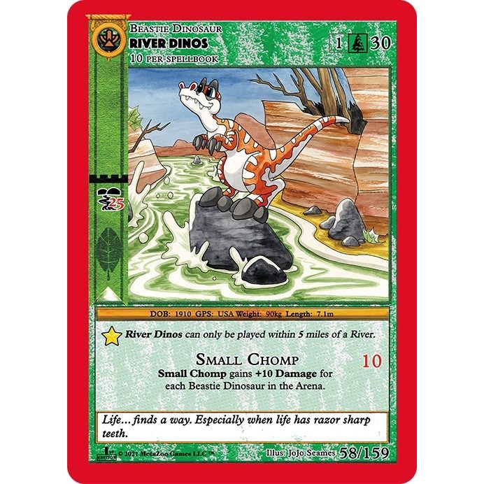 Image for River Dinos (58) (CNFE) - MetaZoo