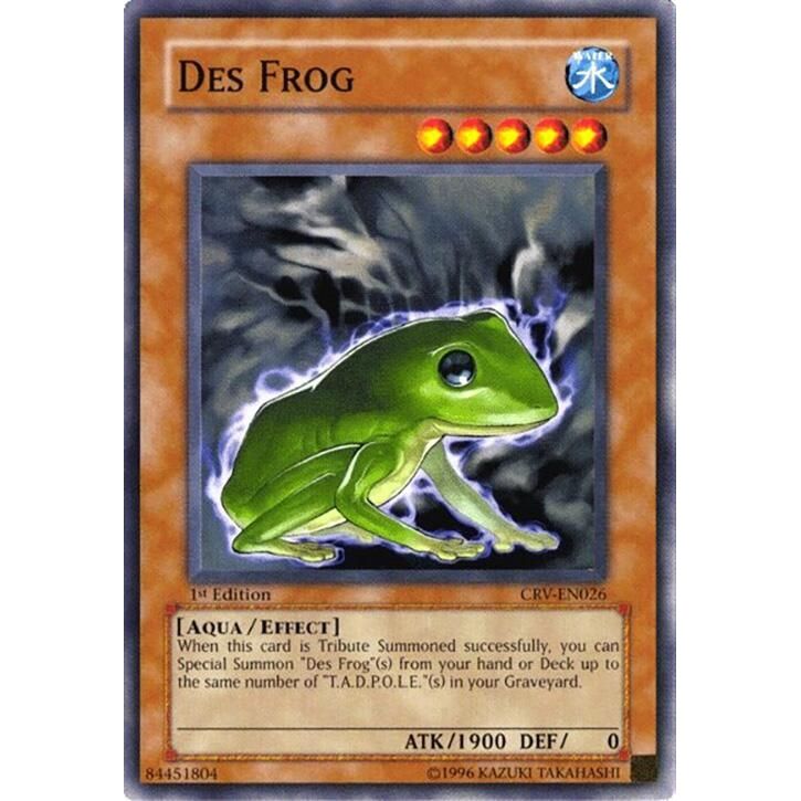 Image for Des Frog (CRV-EN026) (CRV) - YuGiOh