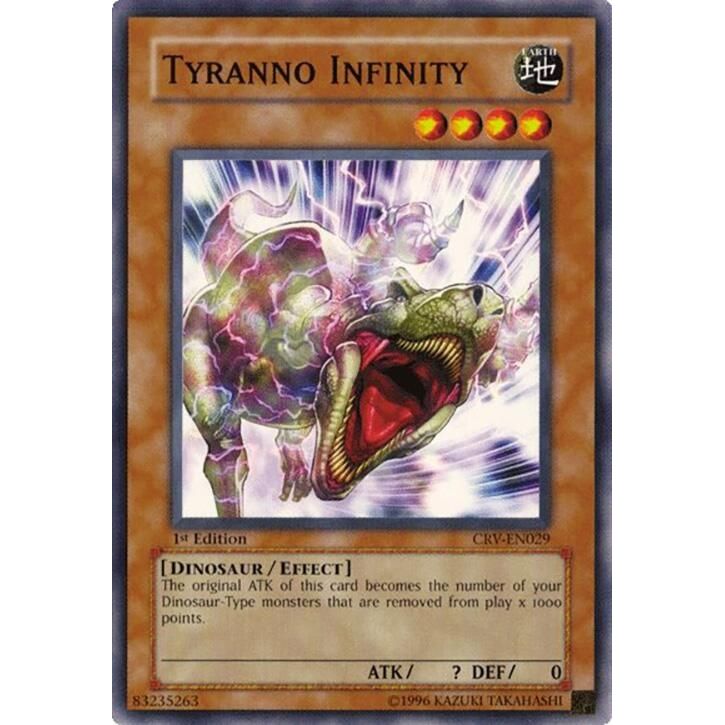 Image for Tyranno Infinity (CRV-EN029) (CRV) - YuGiOh