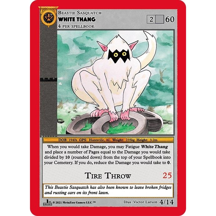 Image for White Thang (4) (CNFE-RE) - MetaZoo