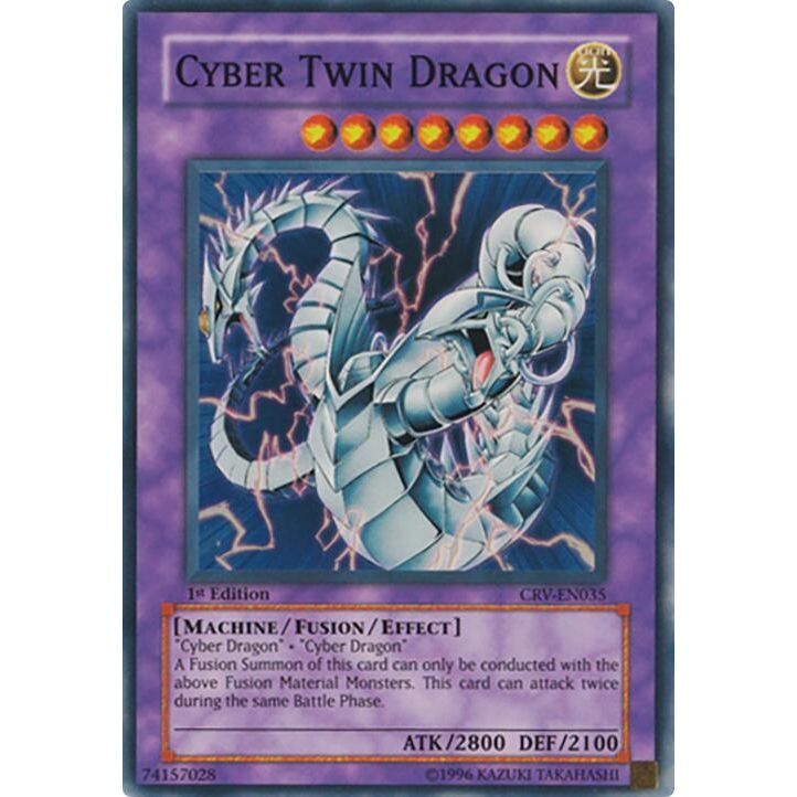 Image for Cyber Twin Dragon (CRV-EN035) (CRV) - YuGiOh
