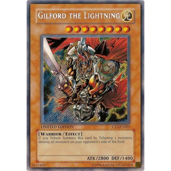 Image for Gilford the Lightning (CT2-EN001) (CT2) - YuGiOh