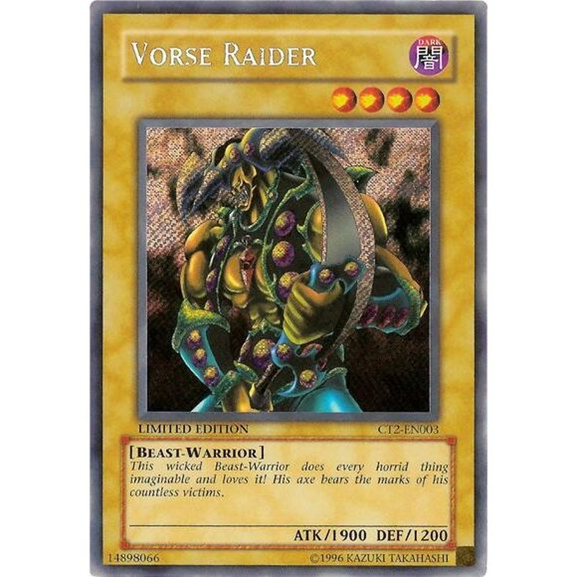 Image for Vorse Raider (CT2-EN003) (CT2) - YuGiOh