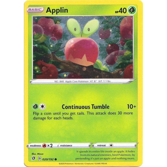 Image for Applin - 020/192 (Cosmos Holo) (020/192) (BLE) - Pokemon