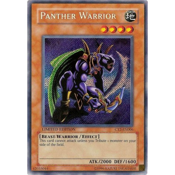 Image for Panther Warrior (CT2-EN006) (CT2) - YuGiOh