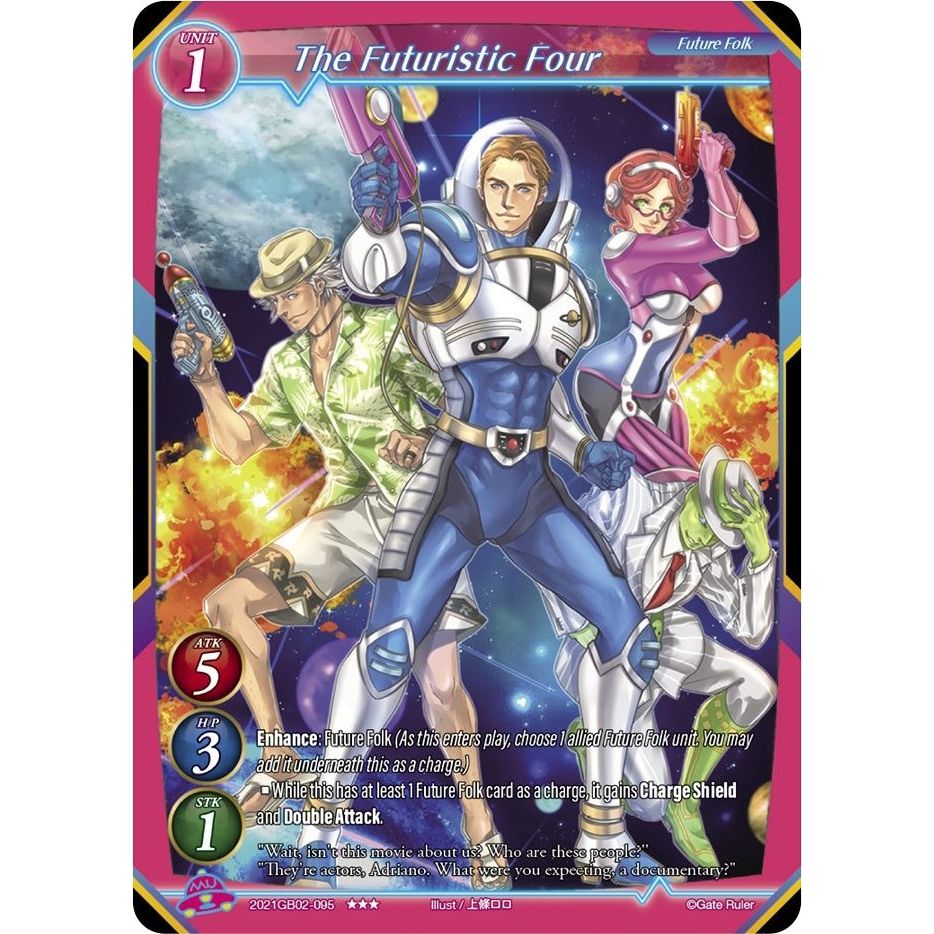 Image for The Futuristic Four (2021GB02-095) (GB02) - Gate Ruler