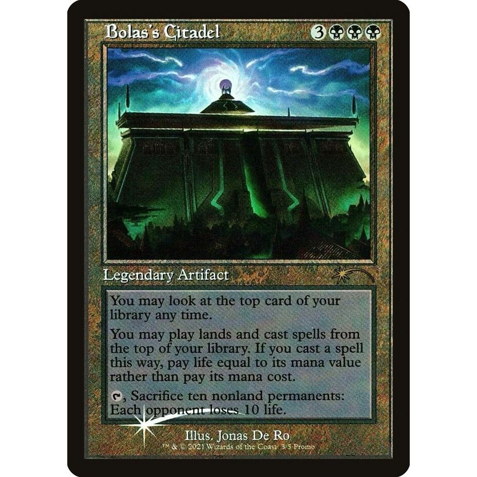 Image for Bolas's Citadel (Retro Frame) (3) (WPN) - Magic: The Gathering