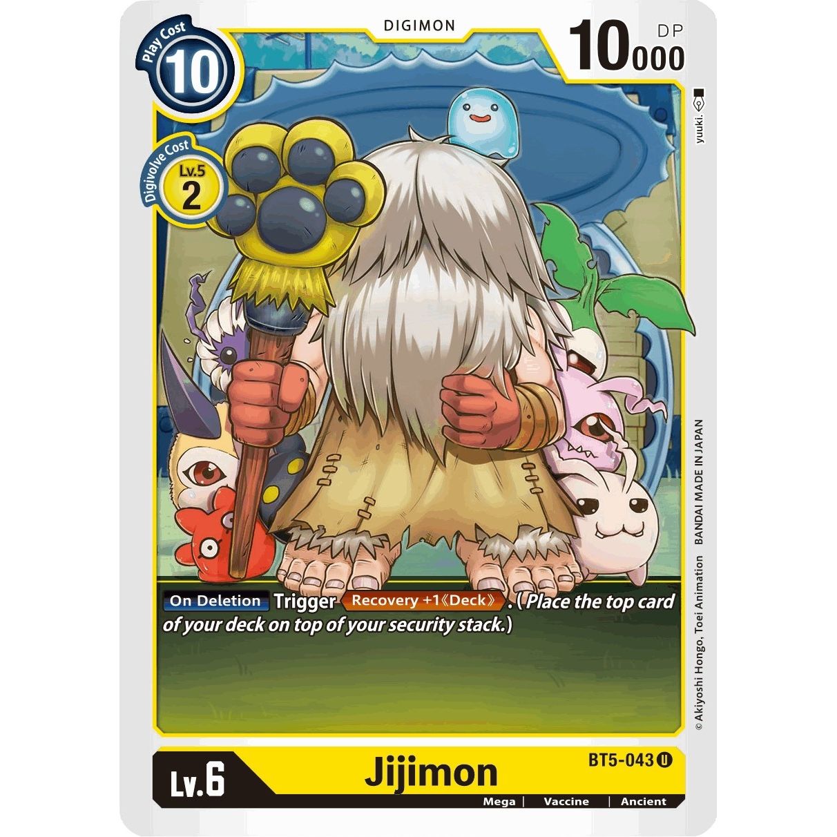 Image for Jijimon (BT5-043 U) (BT05) - Digimon Card Game