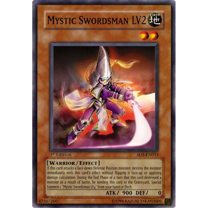 Image for Mystic Swordsman LV2 (SD5-EN013) (SD5) - YuGiOh