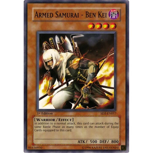 Image for Armed Samurai - Ben Kei (SD5-EN017) (SD5) - YuGiOh