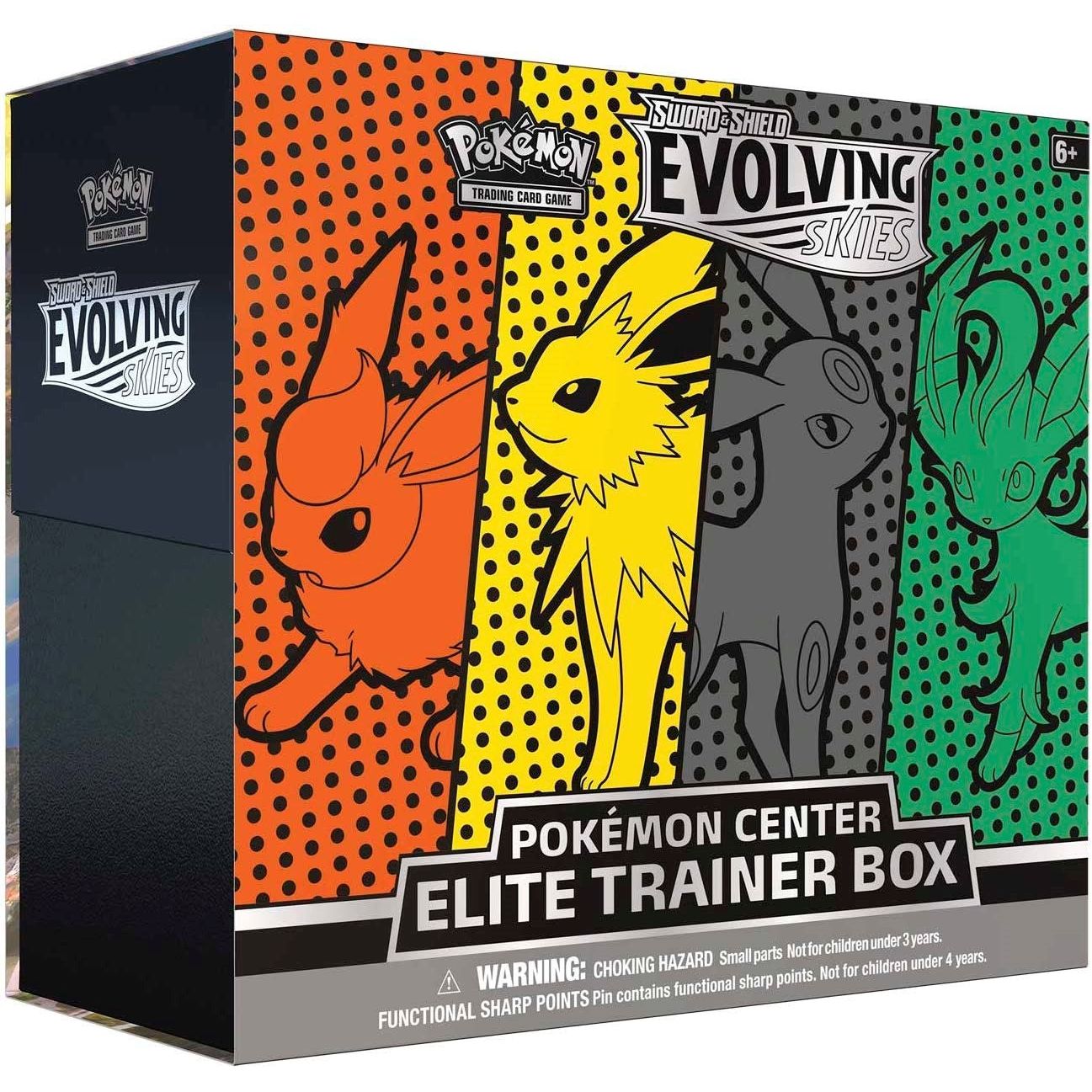 Image for Evolving Skies Pokemon Center Elite Trainer Box [Jolteon/Flareon/Umbreon/Leafeon] (Exclusive) - Pokemon