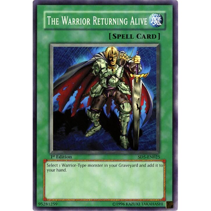 Image for The Warrior Returning Alive (SD5-EN025) (SD5) - YuGiOh