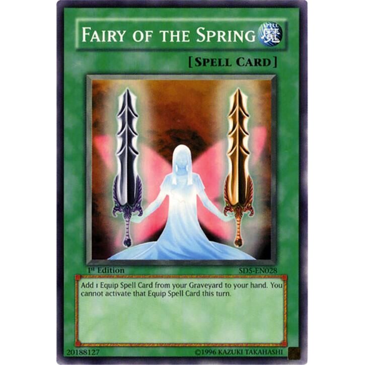 Image for Fairy of the Spring (SD5-EN028) (SD5) - YuGiOh