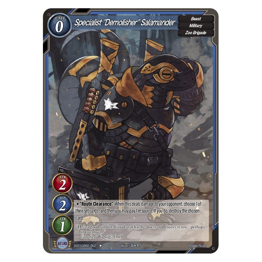 Image for Specialist "Demolisher" Salamander (2021GB02-052) (GB02) - Gate Ruler