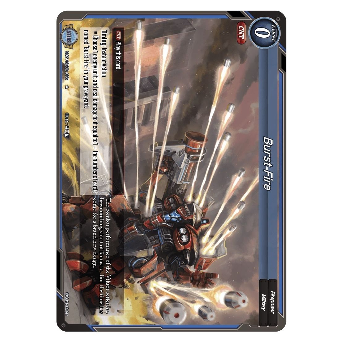 Image for Burst-Fire (2021GB02-055) (GB02) - Gate Ruler