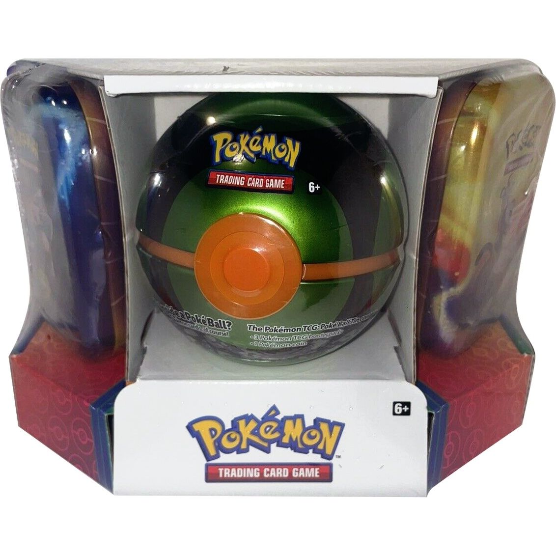 Image for Pokemon - Poke Ball Tin + 2 Kanto Power Mini Tins - Dusk Ball - Pokemon