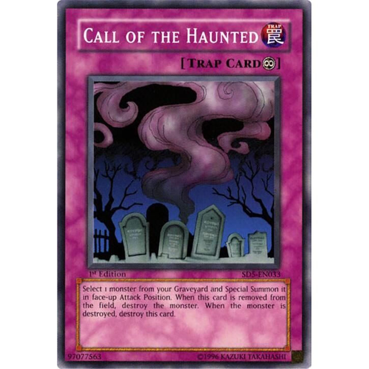 Image for Call Of The Haunted (SD5-EN033) (SD5) - YuGiOh