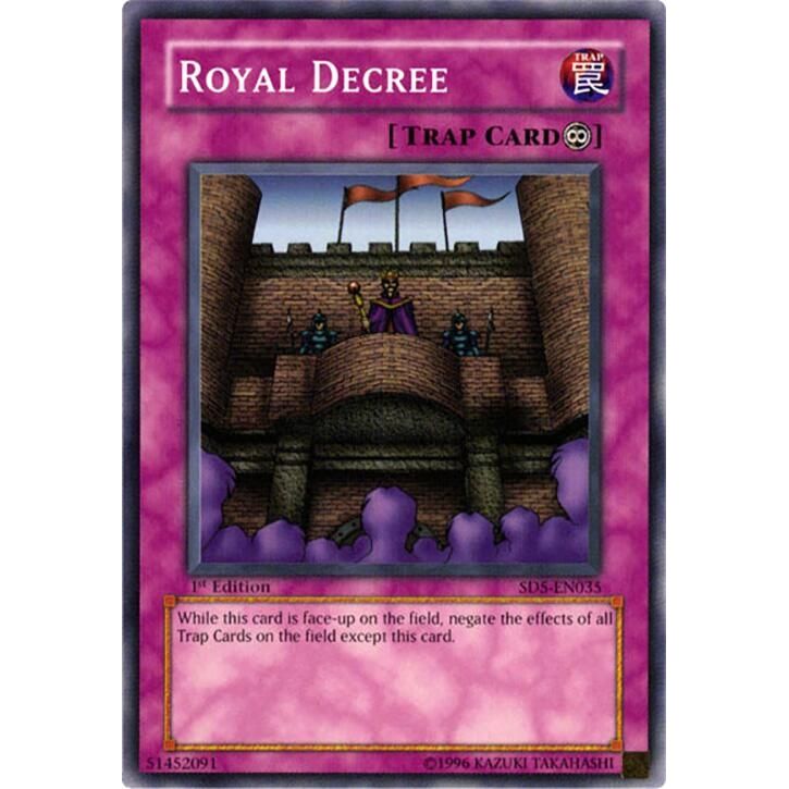 Image for Royal Decree (SD5-EN035) (SD5) - YuGiOh