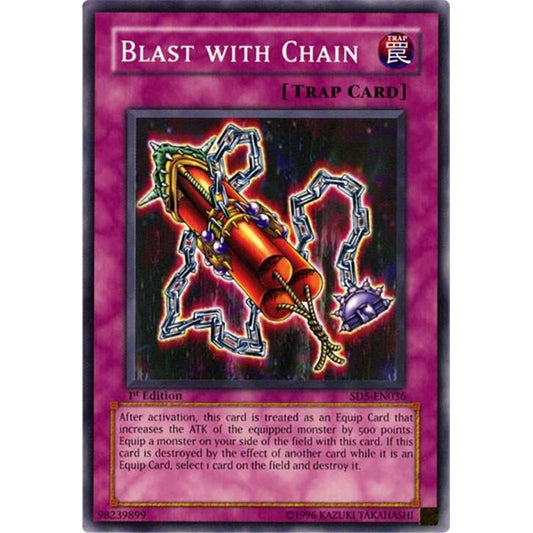 Image for Blast with Chain (SD5-EN036) (SD5) - YuGiOh
