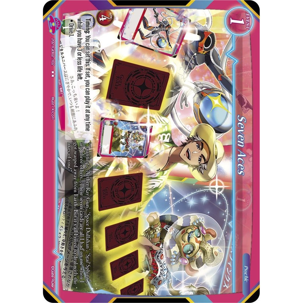 Image for Seven Aces (2021GB02-102) (GB02) - Gate Ruler