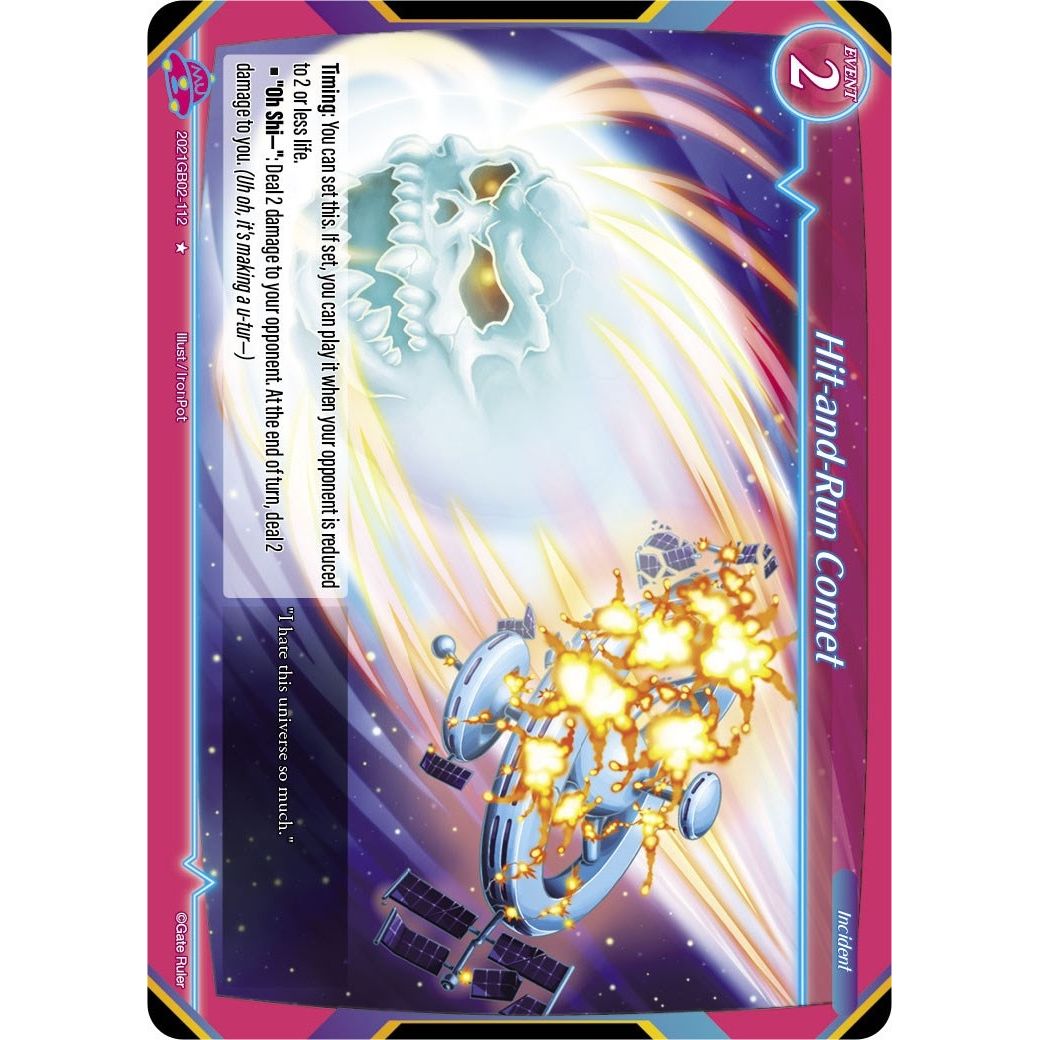 Image for Hit-and-Run Comet (2021GB02-112) (GB02) - Gate Ruler