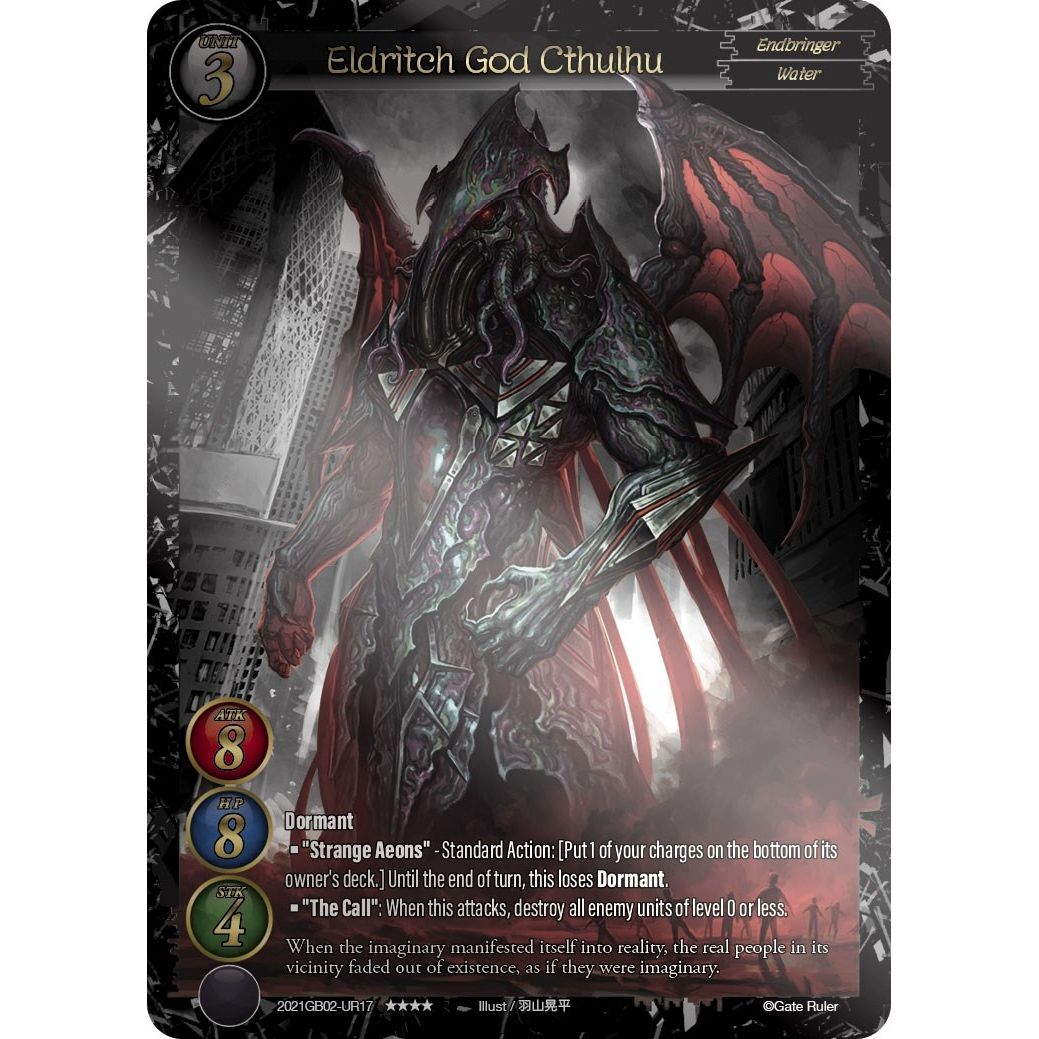 Image for Eldritch God Cthulhu (Uber Rare) (2021GB02-UR17) (GB02) - Gate Ruler