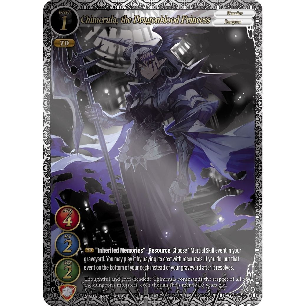Image for Chimerala, the Dragonblood Princess (Uber Rare) (2021GB02-URM01) (GB02) - Gate Ruler
