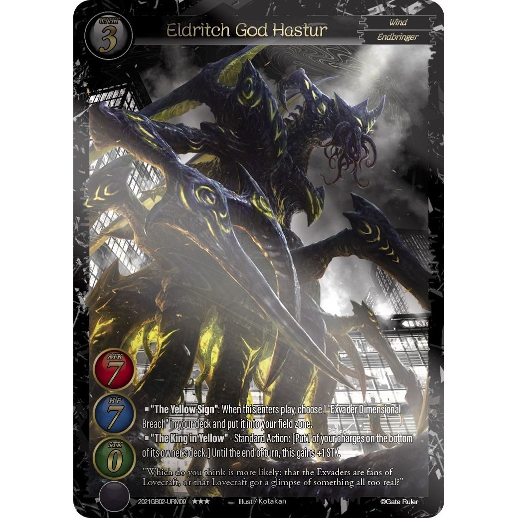 Image for Eldritch God Hastur (Uber Rare) (2021GB02-URM09) (GB02) - Gate Ruler