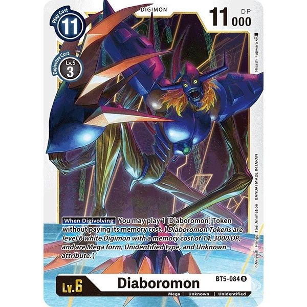 Image for Diaboromon (BT5-084 R) (BT05) - Digimon Card Game