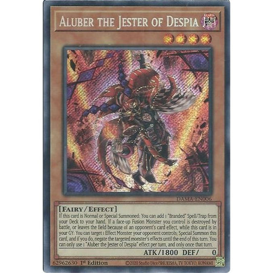 Image for Aluber the Jester of Despia (DAMA-EN006) (DAMA) - YuGiOh